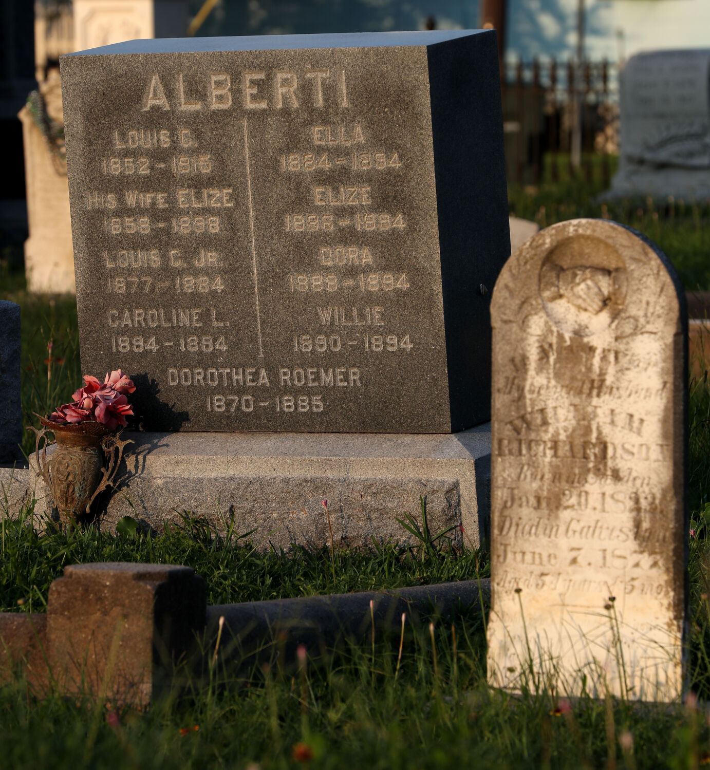 Haunted cemetery